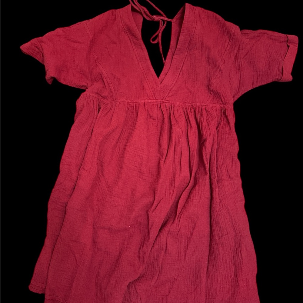 Entro Reddish Midi Dress